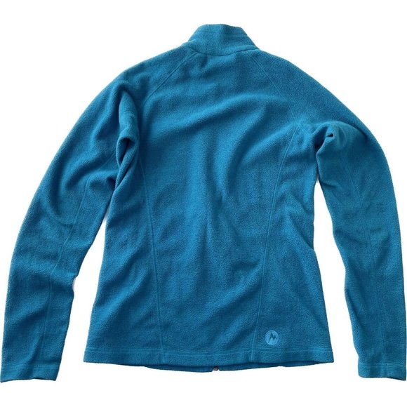 Marmot Women's Full Zip Fleece Jacket Small Blue - Picture 5 of 9